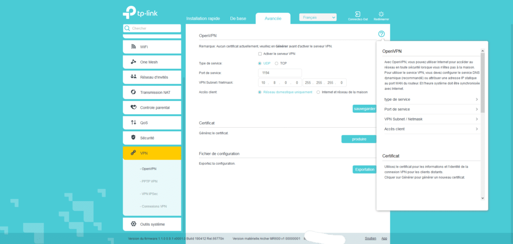interface-archer-MR600-openvpn
