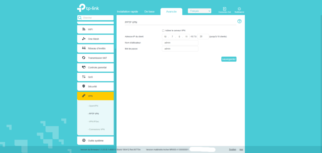 interface-archer-MR600-pptp-vpn