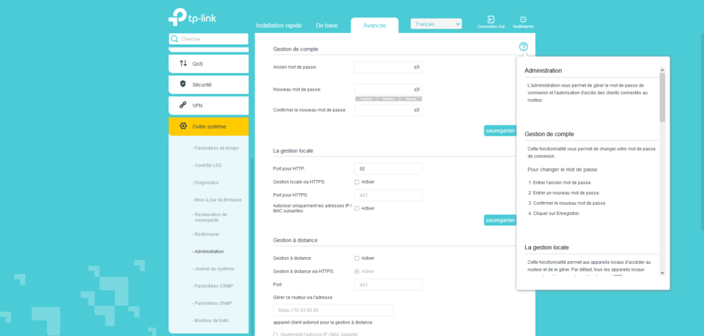 interface-archer-MR600-administration
